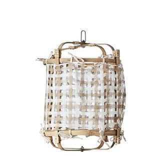 Marbella taklampa XS beige/vit