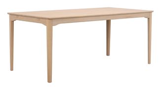 Markham matbord 180 vitpigmenterad ek