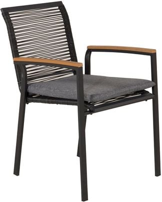 Kenya dining chair svart 83,5x57x63,5
