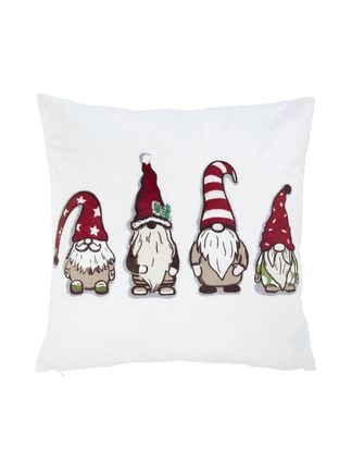 Familj Kuddfodral Offwhite 45x45cm