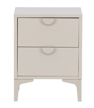 Ringamåla sängbord beige