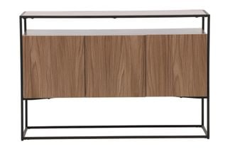 Kungstorp sideboard valnöt/svart