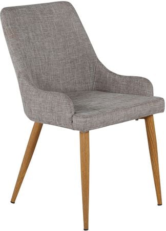 Plaza Matstol Gråbeige/ek