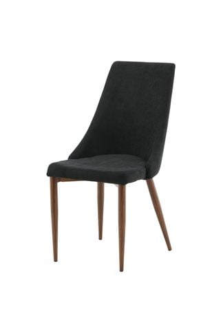 Leone matstol svart/valnöt