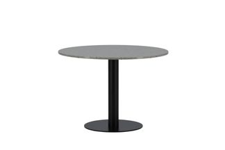 Razzia matbord 106cm grå terazzo/svart