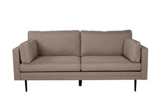 Borgvik 3-sits soffa brunt tyg