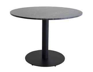Estelle matbord 106cm grå/svart