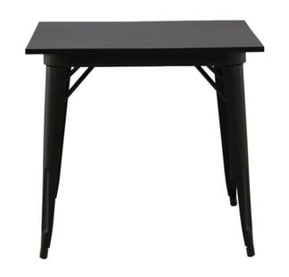 Indal matbord 80x80cm svart