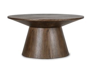Float soffbord D90cm smoked oak