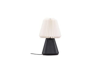 Fjällen bordslampa  svart vit