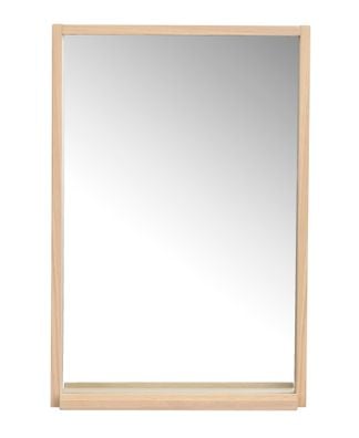 Hillmond spegel 40x60 vitpigmenterad ek