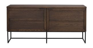 Everett sideboard 160 brun ek/svart