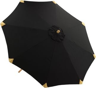 Cerox parasoll svart ⌀270