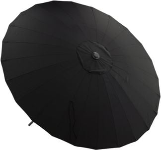 Palmetto parasoll svart ⌀270