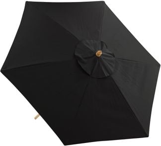 Corypho parasoll svart ⌀250