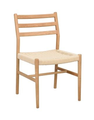Harlan stol ek/flätad sits