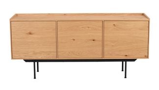 Brewerton sideboard 160 ek/svart metall