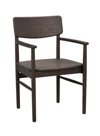 Maidstone karmstol brun ek