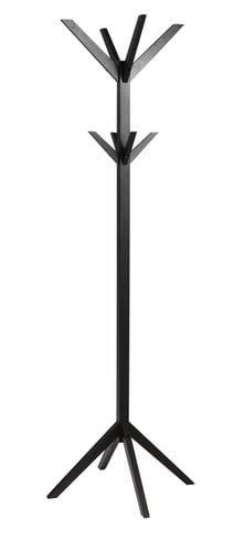 Confetti klädhängare golv svartbetsad ek