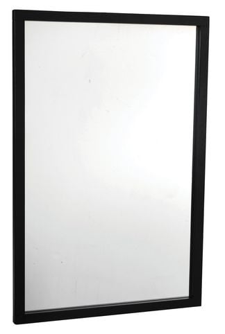 Confetti spegel 90x60 svartbetsad ek