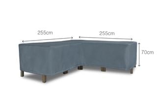 Möbelskydd L-form premium 255/255x70x100cm