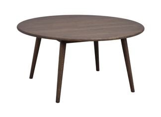 Tompkins soffbord runt Ø90 brun ek