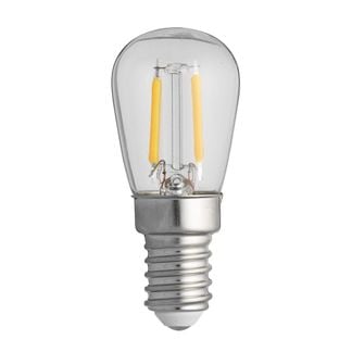 Päron LED klar E14 2,2W 2700K dimbar