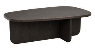 Billings soffbord 118x73 brun ek