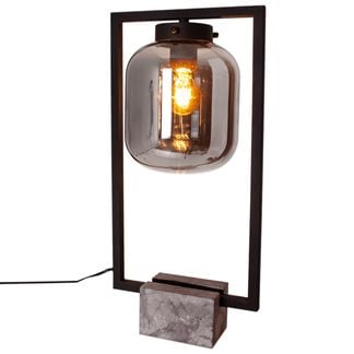 Dixton bordlampa H52cm Rökgrå