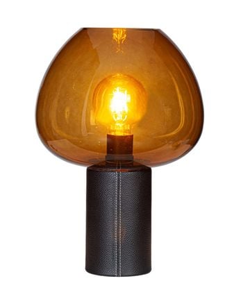 Cozy Bordlampa H 43cm Svart/Konjak