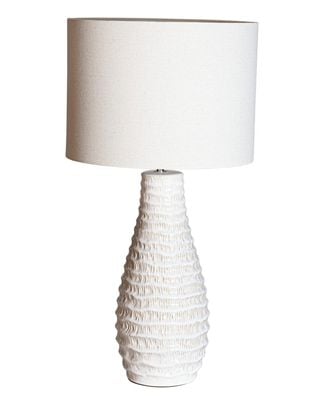 Bartha bordlampa H74cm creme/beige