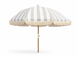 200 cm Hillerstorp Parasoll Sand/vit