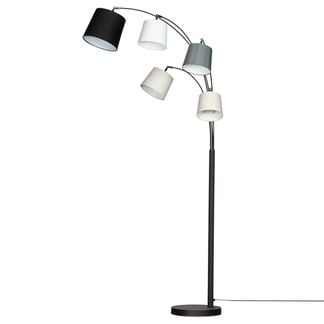 Foggy Golvlampa 5-låg H200cm Sandsvart