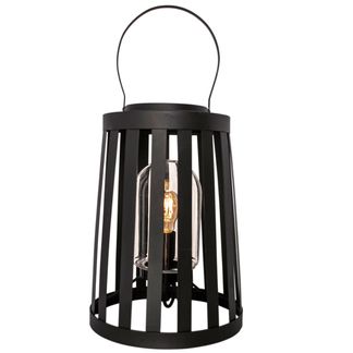 Delphia golvlampa sandsvart