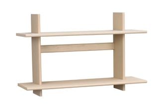 Westlock vägghylla 75x48 vitpigmenterad ek