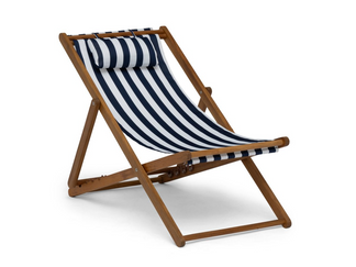 Skara solstol Vit polyester