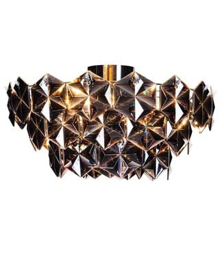 Monarque Ø50cm Krom/svart
