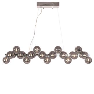 Splendor Bar L124cm krom rökgrå