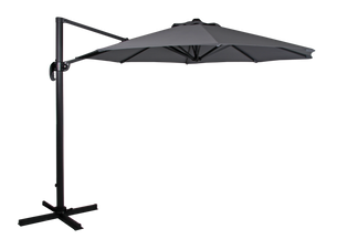 Linz frih parasoll 300 ant/grå