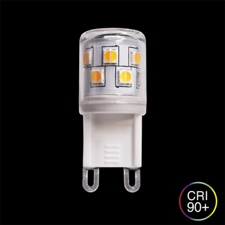 Led G9 mini 2,5w 2200-3000k dim to warm