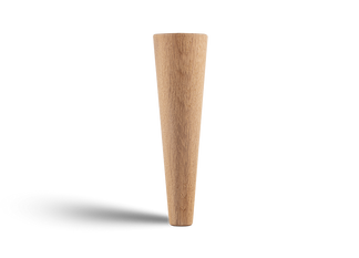 Runt konat träben ek natur 23 cm 4-pack