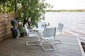 Holmsund matgrupp (1+4) vit /vit aintwood