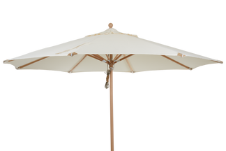 Parma träparasoll 3,5 m/natur
