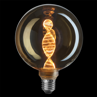 DNA gold glob 125mm E27 3,6W 1800K 3-Steg