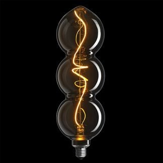 TRIPLE NERO E27 4W 1800K 3-steg dimbar mi