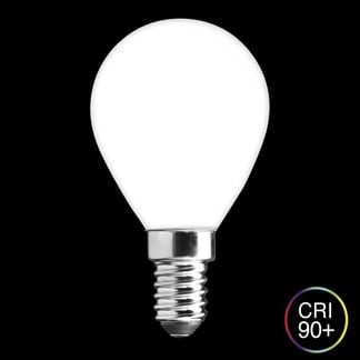 SATIN klot matt opal E14 4W 2700K dimbar
