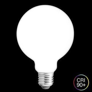 SATIN glob 100mm matt opal E27 7W 2700K d