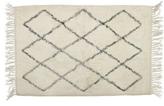 Shaggy Matta Offwhite 70x240cm