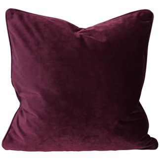 Elise Kuddfodral Vinröd 60x60cm