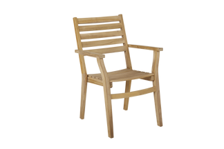 Keros karmstol teak